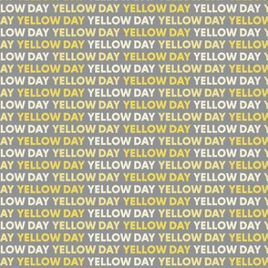 Yellow Day of the Week Small
