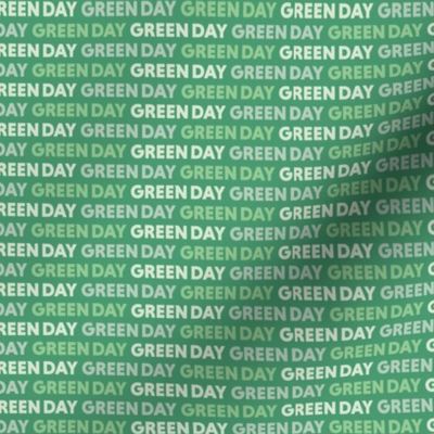 Green Day of the Week Small