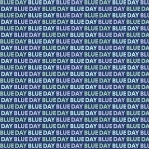 Blue Day of the Week Small