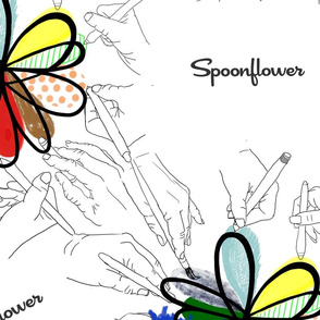 We Are Spoonflower packaging