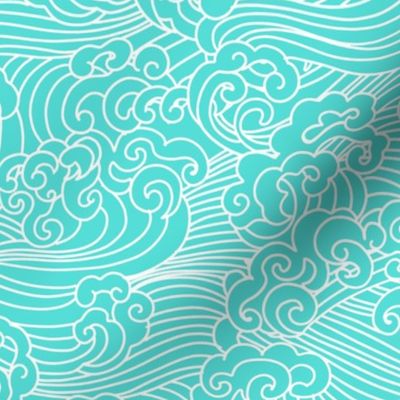 WAVES TURQUOISE