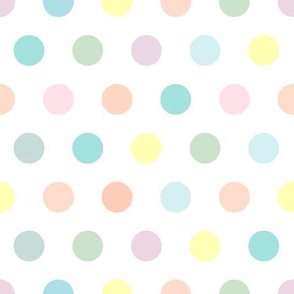 Pastel Easter dots