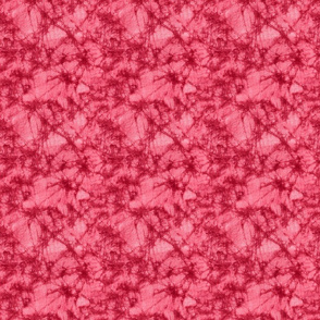 Vernal-Batik Tie Dye Crackle- Woven Texture- Pink- Small Scale