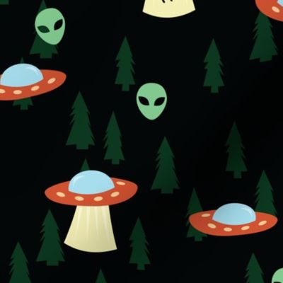 Alien Abduction UFO - M