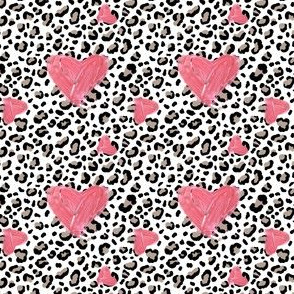Snow Leopard Hearts