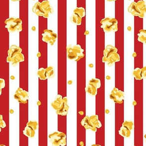 Popcorn on Stripes