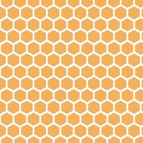 Orange hexagon