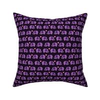Pastel Goth Purple Elephants - S
