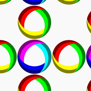 Colorful circle seamless pattern design