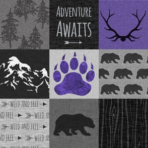 Adventure Bears - purple