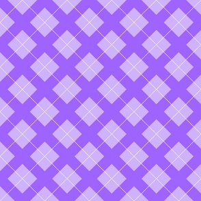 argyle in lavender