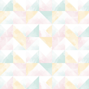 watercolour chevron