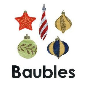 baubles  - 6" panel