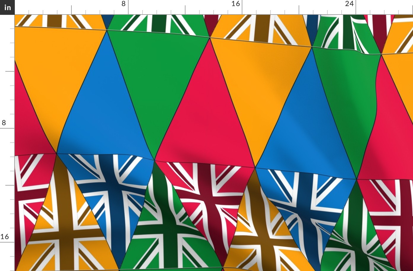 Union Jack flag Bunting