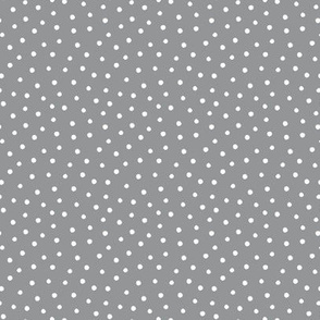 Polka dot - ultimate Gray 