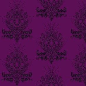 Lovely triffid Damask Purple