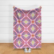 Ojo de Dios Protection, Wall Paper size, pink, 24 inch