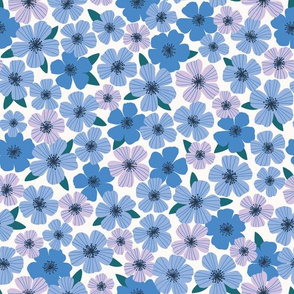 Flowerburst - Blue