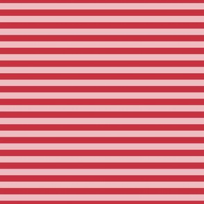 Red and Pink Horizontal Stripes