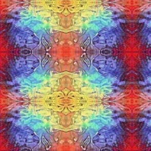 Bright Multicolored Kaleidoscope Plaid