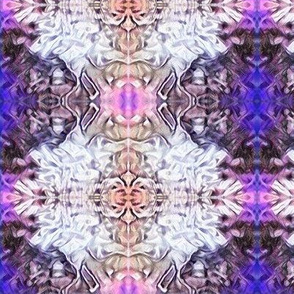 Purple, Pink & White Kaleidoscope Plaid