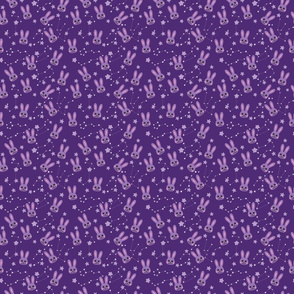 Pastel Goth Purple Bunny - S