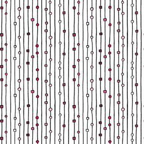 Geometric Pattern Pink Vertical