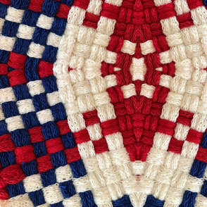 Patriotic Loop Weave