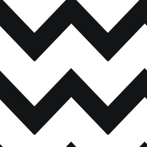 Chevron ,black and white stripes pattern 