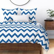 Blue chevron stripes 