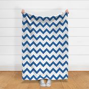 Blue chevron stripes 