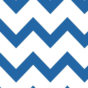 Blue chevron stripes 
