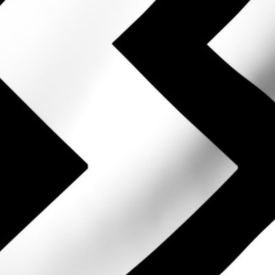Black and white chevron stripes pattern 