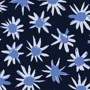 Blue Star Flowers - Large