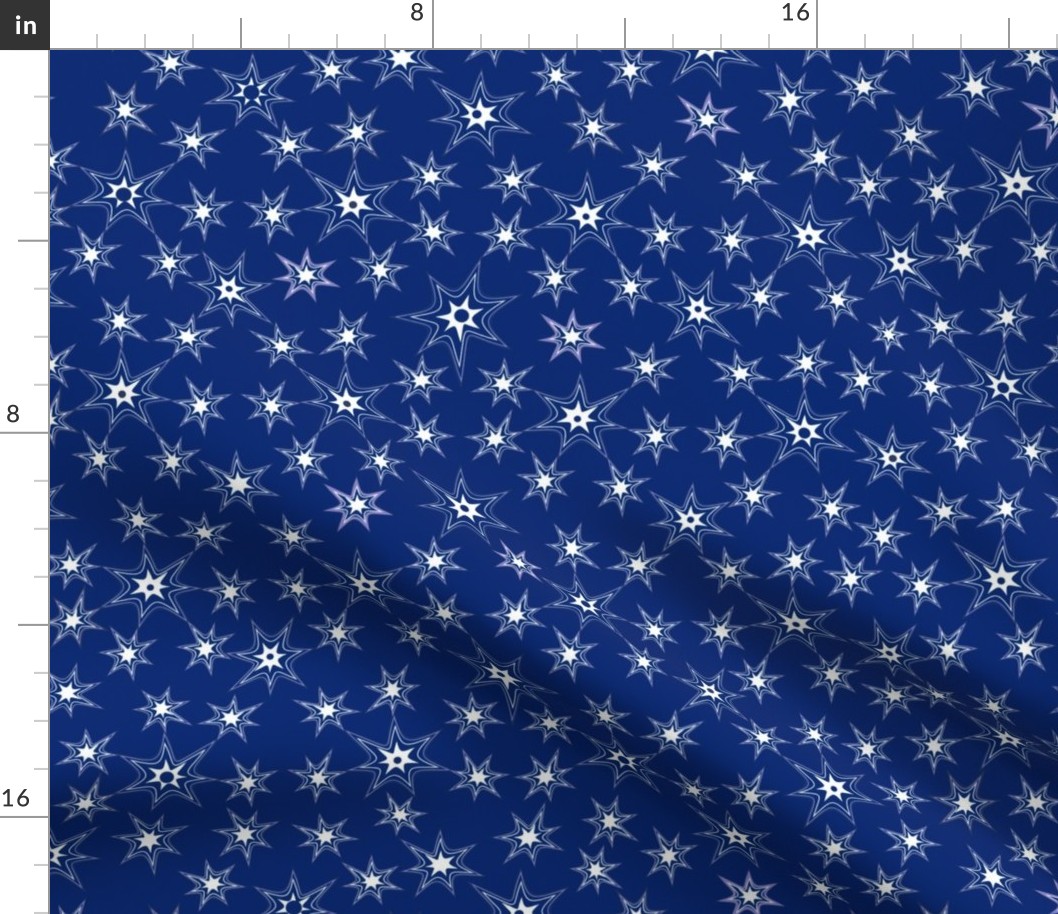 Star of the stars - dark blue background