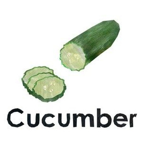 cucumber - 6" panel