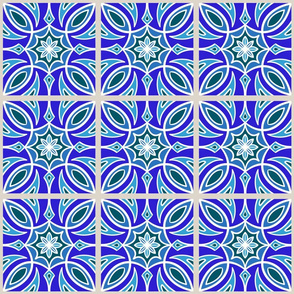 Cobalt Blue 1 Spanish Tile