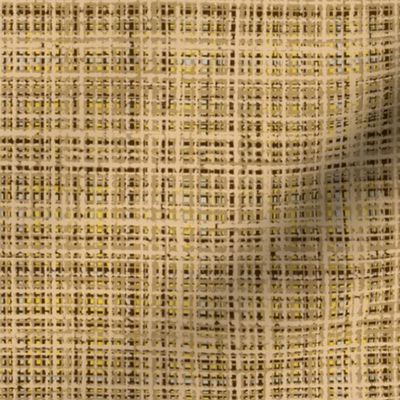 lg-Pat's wildflowers tan burlap weave texture 