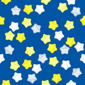 Origami Lucky Stars Blue Sky
