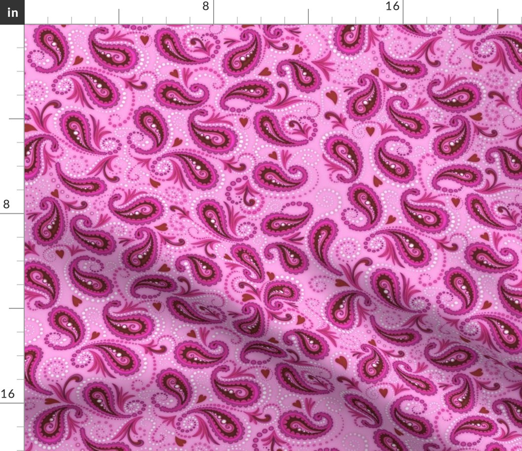 Pink Paisley