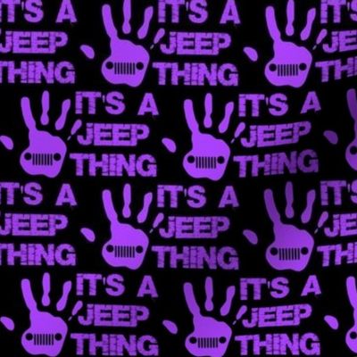 jeep thing purple/black 2"