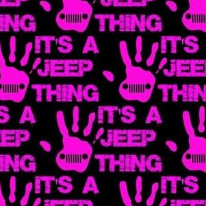 jeep thing pink/black 2"