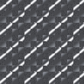 Glitz Checkerboard Chrome