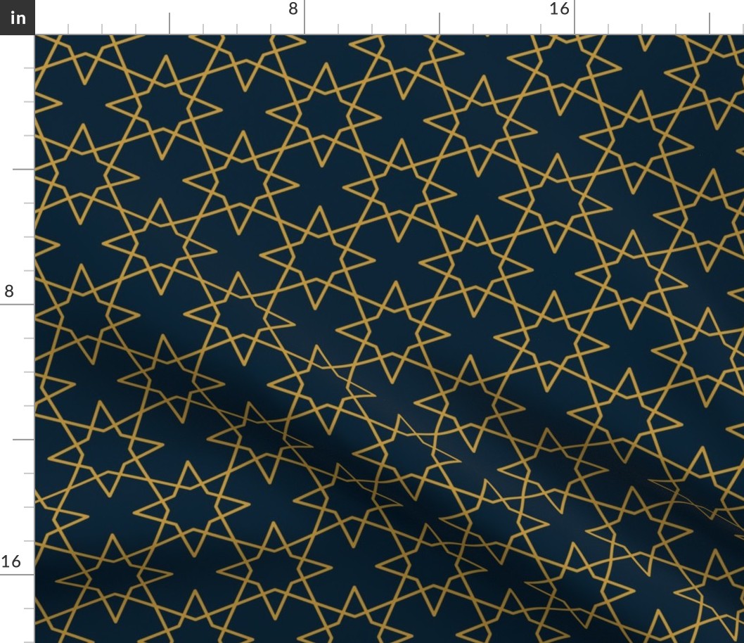 Geometric Pattern: Octagram: Luxe