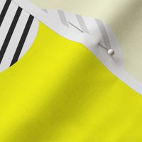 striped dots yellow