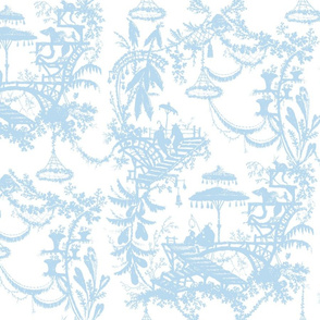 Yu Yan  Toile faded neptune WALLPAPER