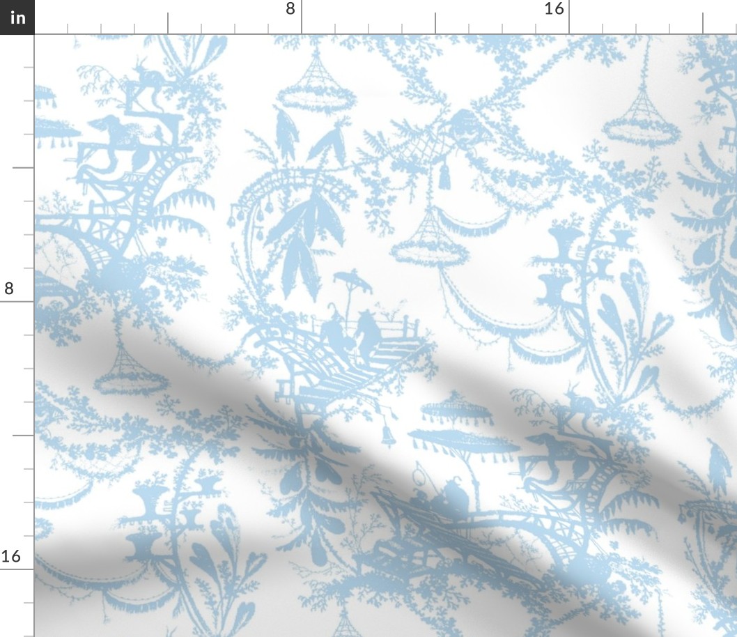 Yu Yan  Toile faded neptune WALLPAPER