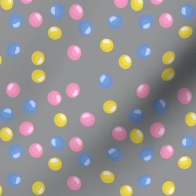 Candy sweets ultimate gray background