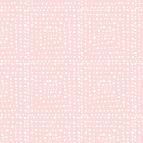I'm a Square Pattern (petal pink)