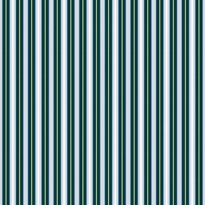 Mini Blue and Grey Stripe